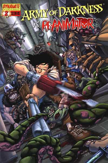 Army of Darkness vs Re-Animator #2 Variant