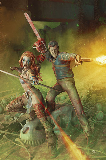 Red Sonja vs The Army of Darkness Issue #1 Variant