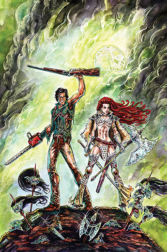 Red Sonja vs The Army of Darkness Issue #1 Variant
