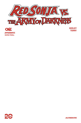 Red Sonja vs The Army of Darkness Issue #1 Variant