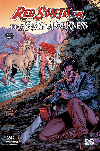 Red Sonja vs The Army of Darkness Issue #2 Variant