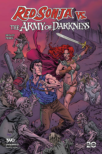Red Sonja vs The Army of Darkness Issue #2 Variant