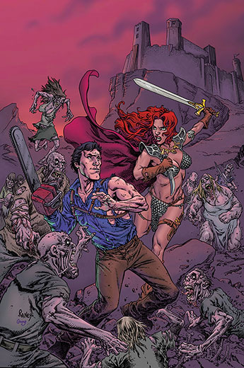 Red Sonja vs The Army of Darkness Issue #2 Variant