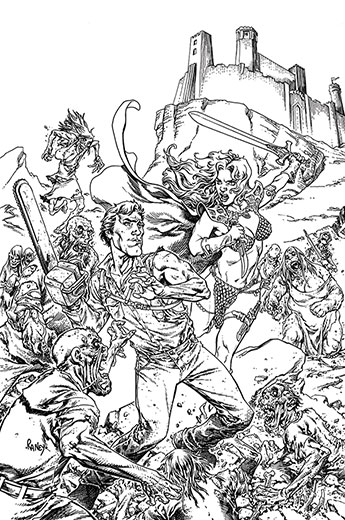 Red Sonja vs The Army of Darkness Issue #2 Variant