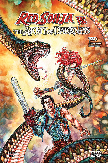 Red Sonja vs The Army of Darkness Issue #2 Variant