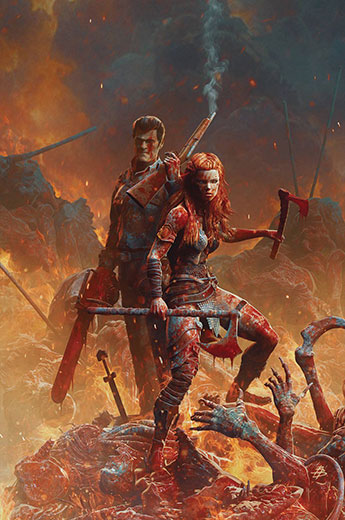 Red Sonja vs The Army of Darkness Issue #3 Variant