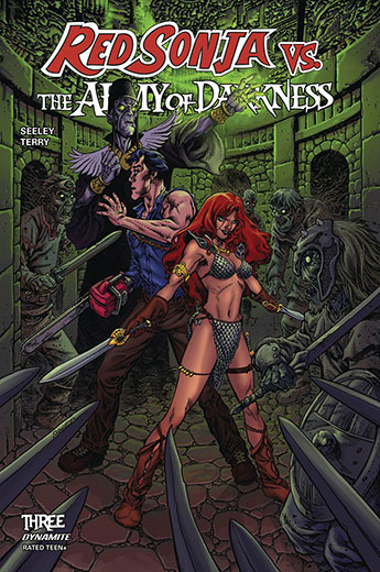 Red Sonja vs The Army of Darkness Issue #3 Variant