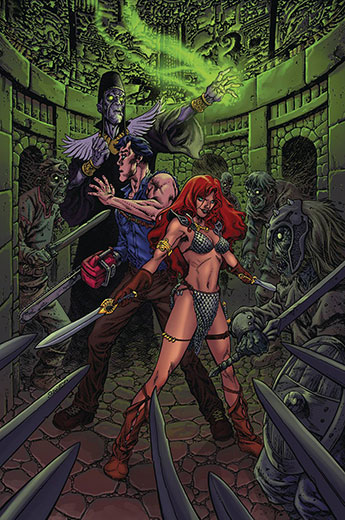 Red Sonja vs The Army of Darkness Issue #3 Variant