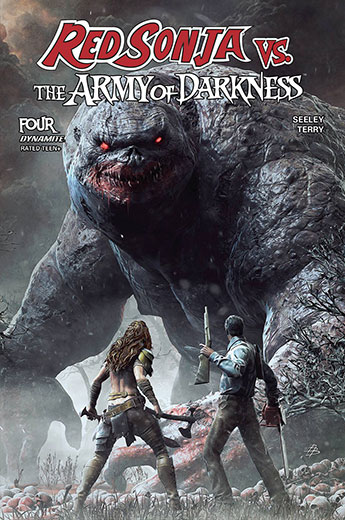 Red Sonja vs The Army of Darkness Issue #4 Variant