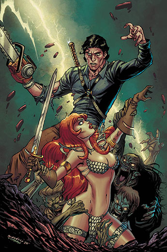 Red Sonja vs The Army of Darkness Issue #4 Variant