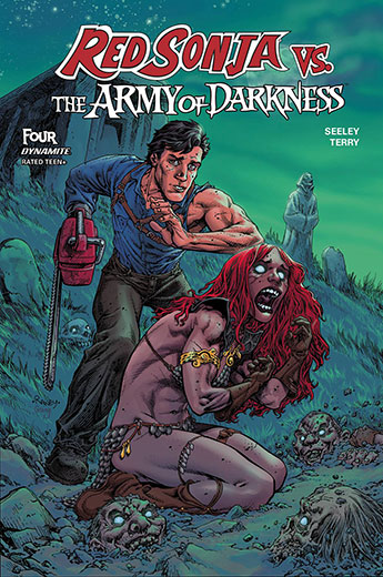 Red Sonja vs The Army of Darkness Issue #4 Variant