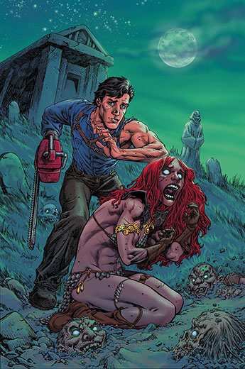 Red Sonja vs The Army of Darkness Issue #4 Variant