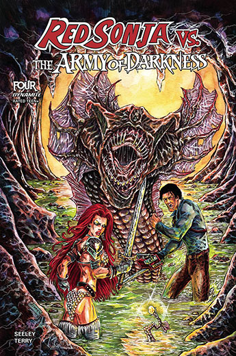 Red Sonja vs The Army of Darkness Issue #4 Variant
