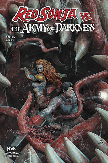 Red Sonja vs The Army of Darkness Issue #5 Variant