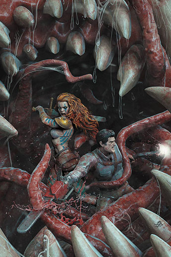 Red Sonja vs The Army of Darkness Issue #5 Variant