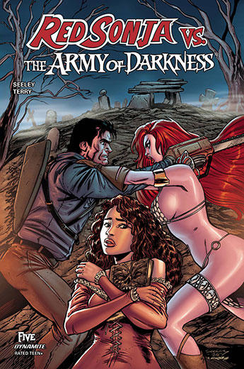 Red Sonja vs The Army of Darkness Issue #5 Variant