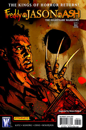 Freddy vs Jason vs Ash: The Nightmare Warriors #5 Variant