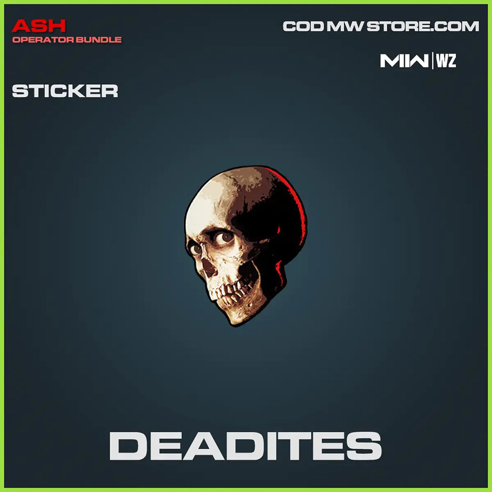 Deadite Skull Sticker