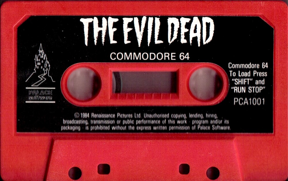 The Evil Dead C64 Datasette